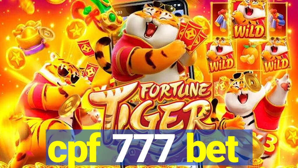 cpf 777 bet